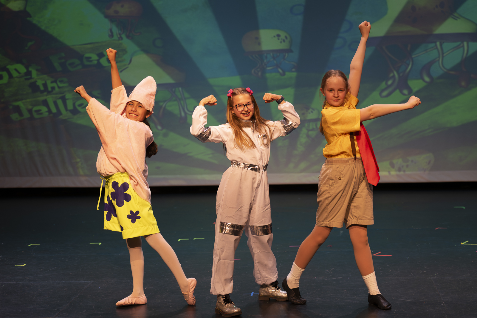 SpongeBob Jr. American Academy Parker cast theater portfolio teaser image